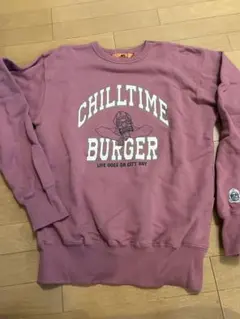KRIFF MAYER CHILLTIME BURGER スウェット　L