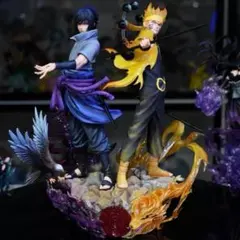 NARUTO ナルト サスケ フィギュア セット - メルカリ