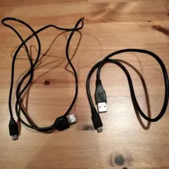 USB タイプBケーブル 黒　２個セット