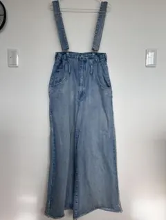 限定値下げWILLFULLY サスペンダーワイドシルエットパンツのサムネイル