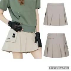 ANEWGOLF☆パープル☆Mサイズ☆ プリーツスカート - メルカリ