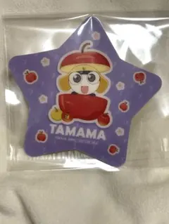 ケロロ軍曹 タママ 星型コースター　ケロロ軍曹コラボカフェ