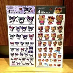【匿名配送】4size sticker 4サイズステッカー　日焼けキティ　クロミ