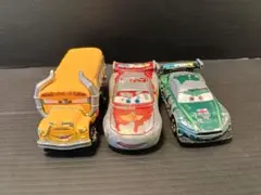 カーズ トミカ 3台セット リペイント カスタム ベース用 マックィーン 廃盤のサムネイル