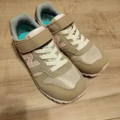 New Balance 373 18.5cm スニーカー ベージュ