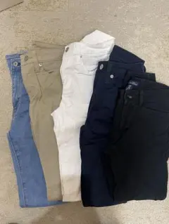 GU スキニーパンツ　サイズ55 4本 GAP160cm