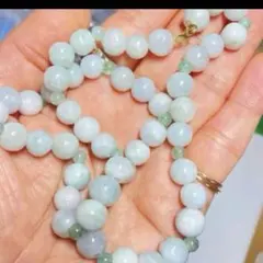 ✨限定販売‼️天然本翡翠 氷種多彩一連ネックレス - メルカリ