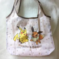 ピカチュウ & イーブイ エコバッグ