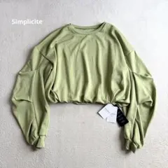 【未使用】B.C STOCK Simplicite バルーンショートトレーナーのサムネイル