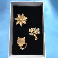 【新入荷】ピンバッジA　No.1　3点セット