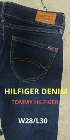 ★限定お値下【HILFIGER DENIM】ストレッチスキニーW28/L30濃紺のサムネイル