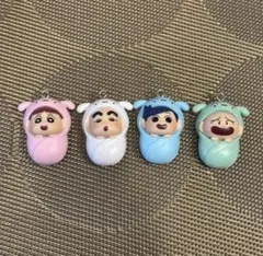 クレヨンしんちゃん アクリルキーホルダー 4種セット　即日発送可