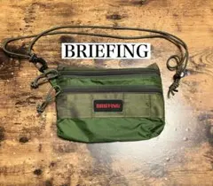 BRIEFING オリーブグリーン サコッシュ