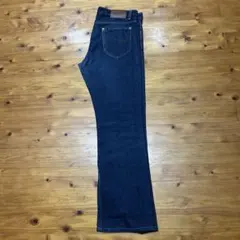 Lee ダークブルー ブーツカットデニム　34インチ