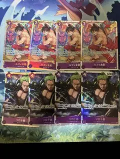 スタートデッキ ルフィ太郎 ゾロ十郎 4枚セット