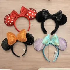 ディズニーカチューシャ　4種まとめ売り