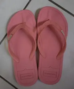 HUNTER FLIP FLOPS ピンク ビーチサンダルのサムネイル