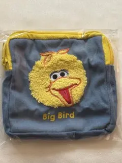 セサミストリート もこもこポーチ2 ビックバード