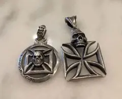 ROAD✖️CANVAS WNAME IRONCROSS TOP(SILVER) - メルカリ