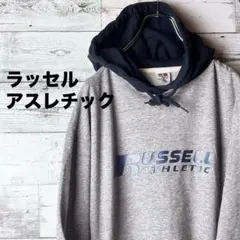 ラッセルアスレチック 90s USA製 フード付パーカー