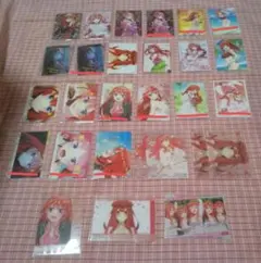 五等分の花嫁 箔押し プロモ PR+ 5種類 セット - メルカリ
