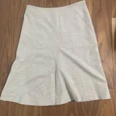 JIL SANDER ジルサンダー　グレー フレアスカート ひざ丈のサムネイル