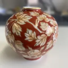 ガレ・コレクション カメオ彫りの花瓶 クレマチス アールヌーヴォー