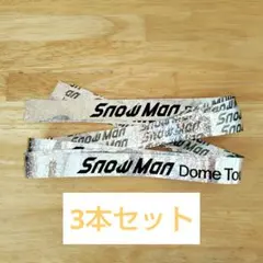 SnowMan スノーマン ドームツアー 銀テープ 3本セット