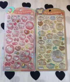 正規品♡うるちゅるPOPSEAL♡キティ、ポムポムプリン2枚