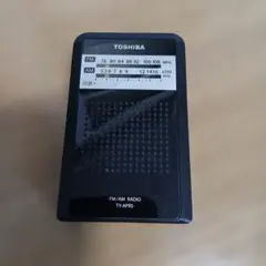 東芝　TY-APR5 LEDライト付き　FM/AMポケットラジオのサムネイル