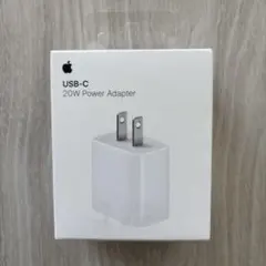 Apple 20W USB-C Power Adapter 正規品　新品　純正品