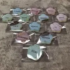 SEVENTEEN セブチカフェ アクリルバッジ セット