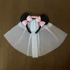 ミニー カチューシャ ベール 小さなお子さん向け
