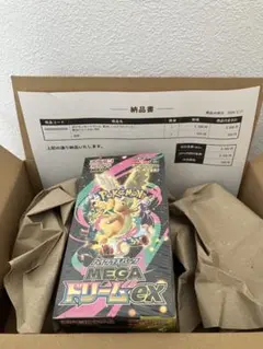 ポケセン産 ポケモンカードゲーム MEGドリームEX 新品 シュリンク納品書付き ポケセン産・シュリンク、納品書付】ポケモンカード MEGAドリームex