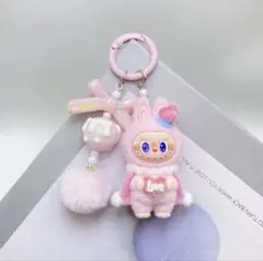 ラブブLabubuキーホルダー人気 超可愛い　4色　1個