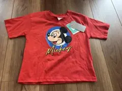 【新品】タグ付き futafuta ミッキー Tシャツ 赤 95cm