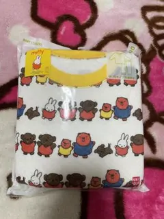 ミッフィー　キルトパジャマ　黄色　イエロー　110 廃盤　UNIQLO