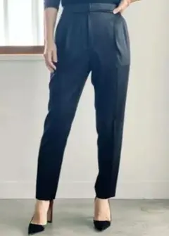 ✨新品✨PLST プラステ シルクブレンド テーパードパンツ