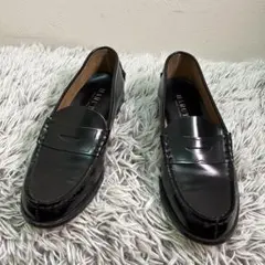 【美品】本革　HARUTA ハルタ ローファー 25㎝　ブラック