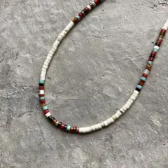 227 サントドミンゴ　ヒシネックレス　ターコイズ　ナバホ