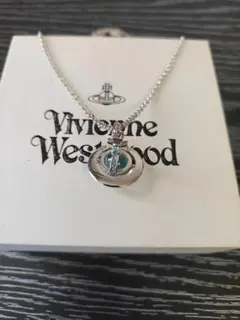 Vivienne Westwood ブルーストーン オーブ ネックレスのサムネイル