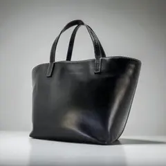 良品 ケイトスペード ハンドバッグ ブラック レザー ロゴ型押し イタリア製