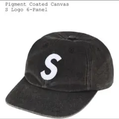 新品25FW supreme pigment s-logo 6panel