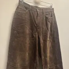STEVEN ALAN コーデュロイパンツ ブラウン