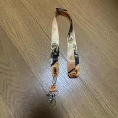 鬼滅の刃　我妻善逸　ネックストラップ　オレンジ　黄色