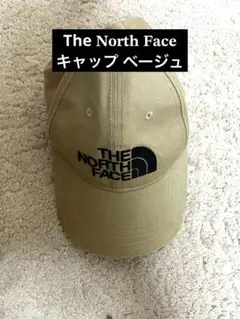 THE NORTH FACE ベージュキャップ