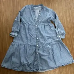 GU デニムワンピース 120サイズ