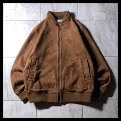 スエード ブルゾン