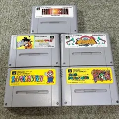 スーパーファミコン ゲーム5本セット