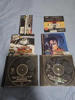 NEOGEO CD サムライスピリッツ 2本セット 真サムスピ 斬紅郎無双剣